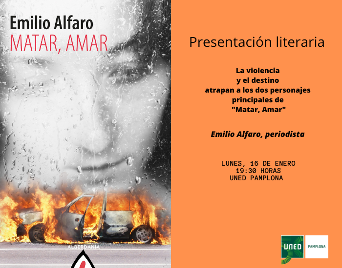 Presentación de la novela de Emilio Alfaro 